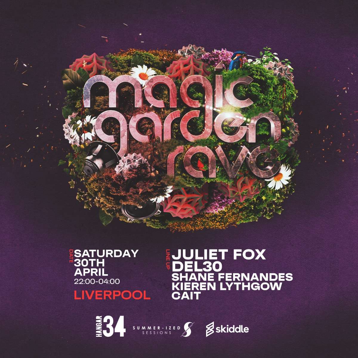 Magic Garden Rave - Liverpool