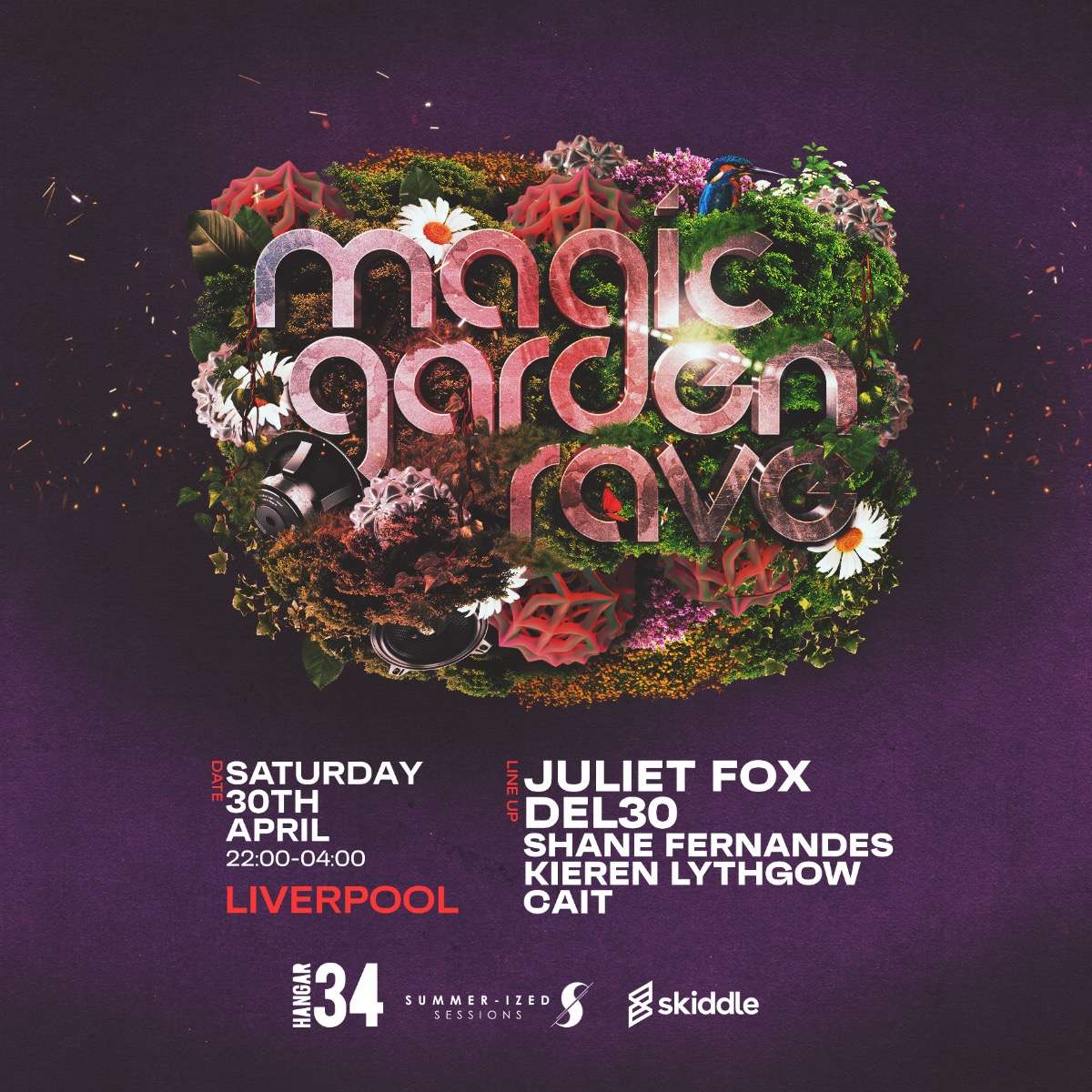Magic Garden Rave - Liverpool / Events / Summer-ized Sessions
