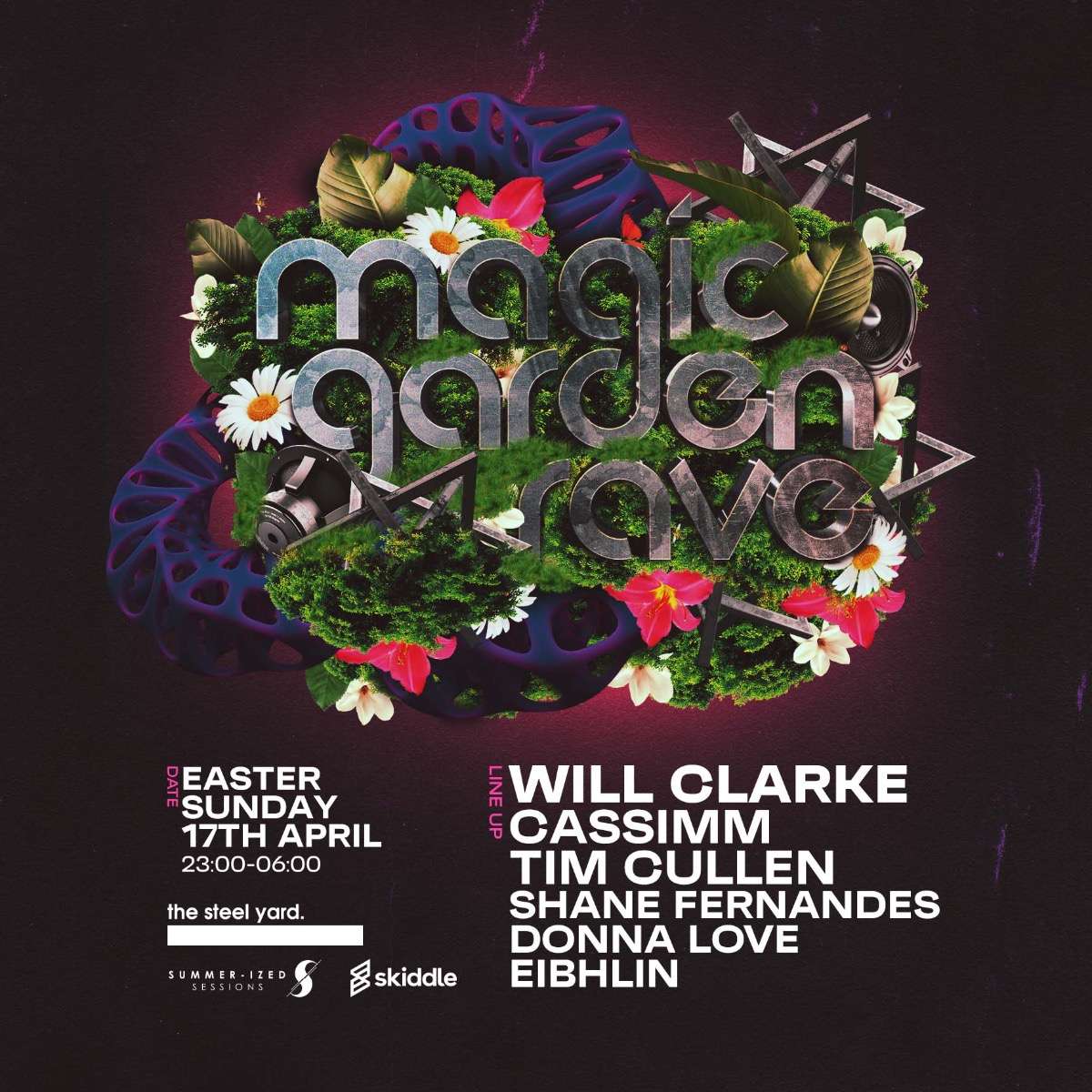 Magic Garden Rave - Easter Sunday