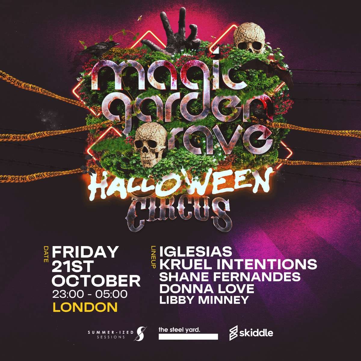 Magic Garden Rave - Halloween Circus / Events / Summer-ized Sessions
