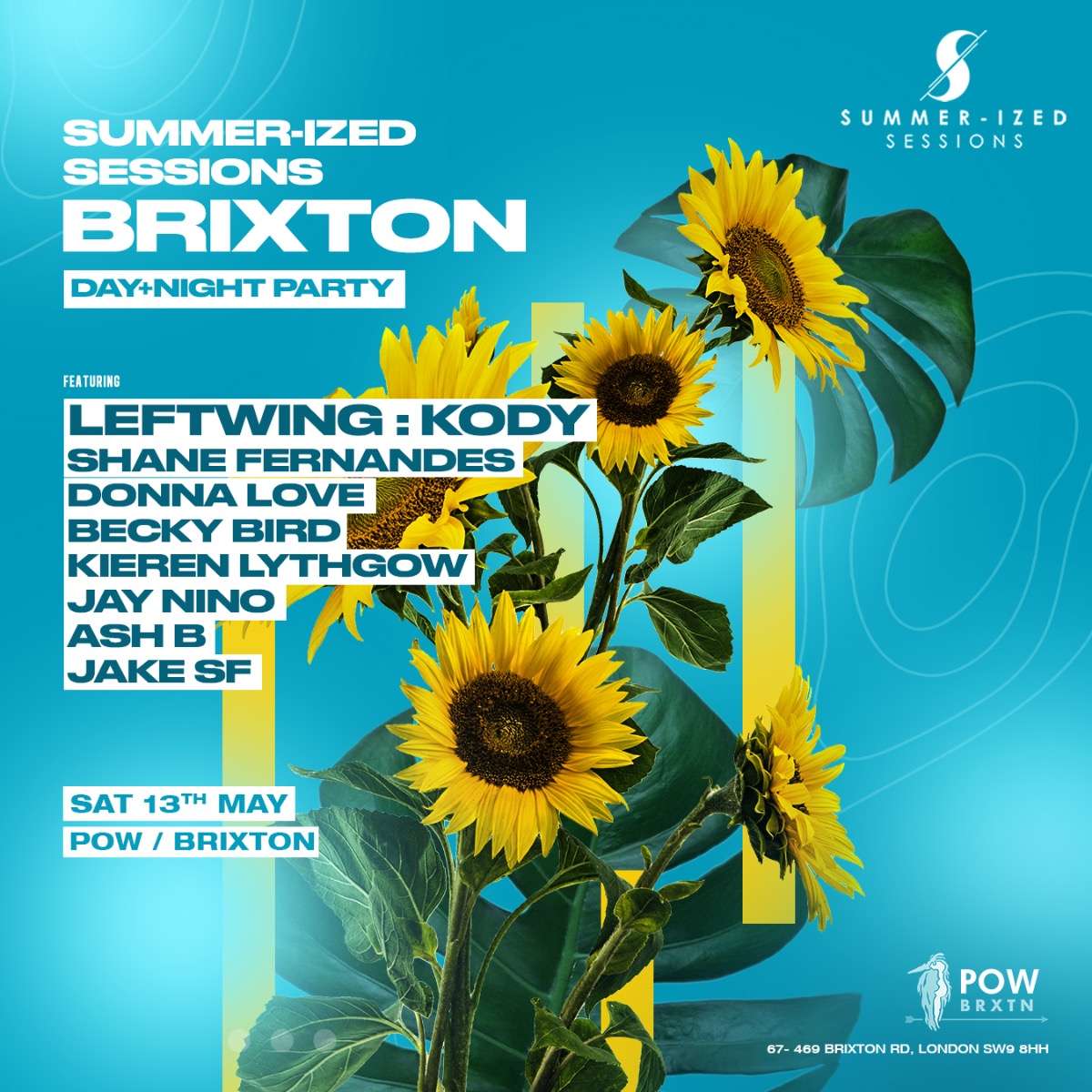 Brixton Day & Night Party w/ Leftwing : Kody