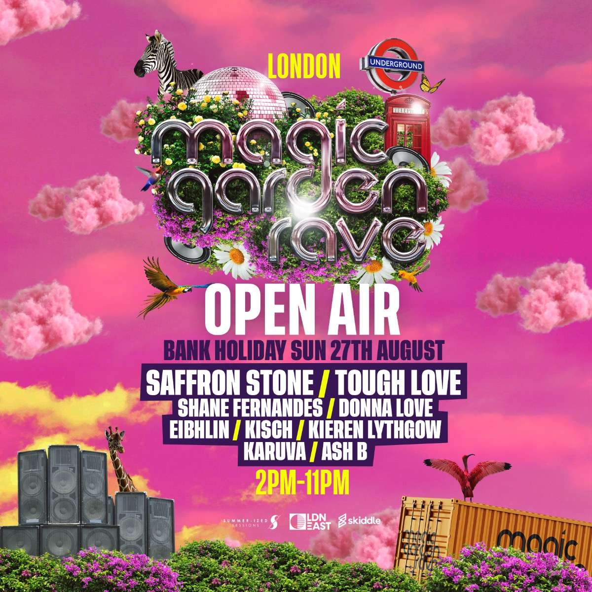Magic Garden Rave | Open Air (London) / Events / Summer-ized Sessions